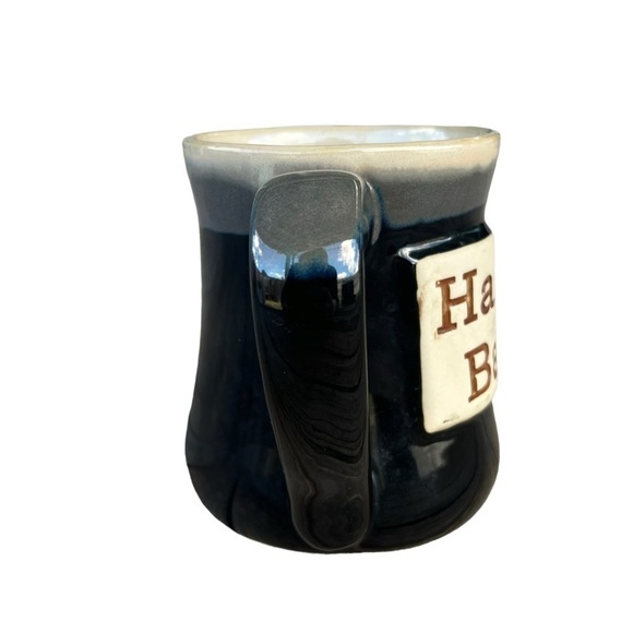 Tumbleweed Pottery HARLEY BABE Large Stoneware Coffee Mug Ombre Drip Glaze 20 Oz - Picture 3 of 11